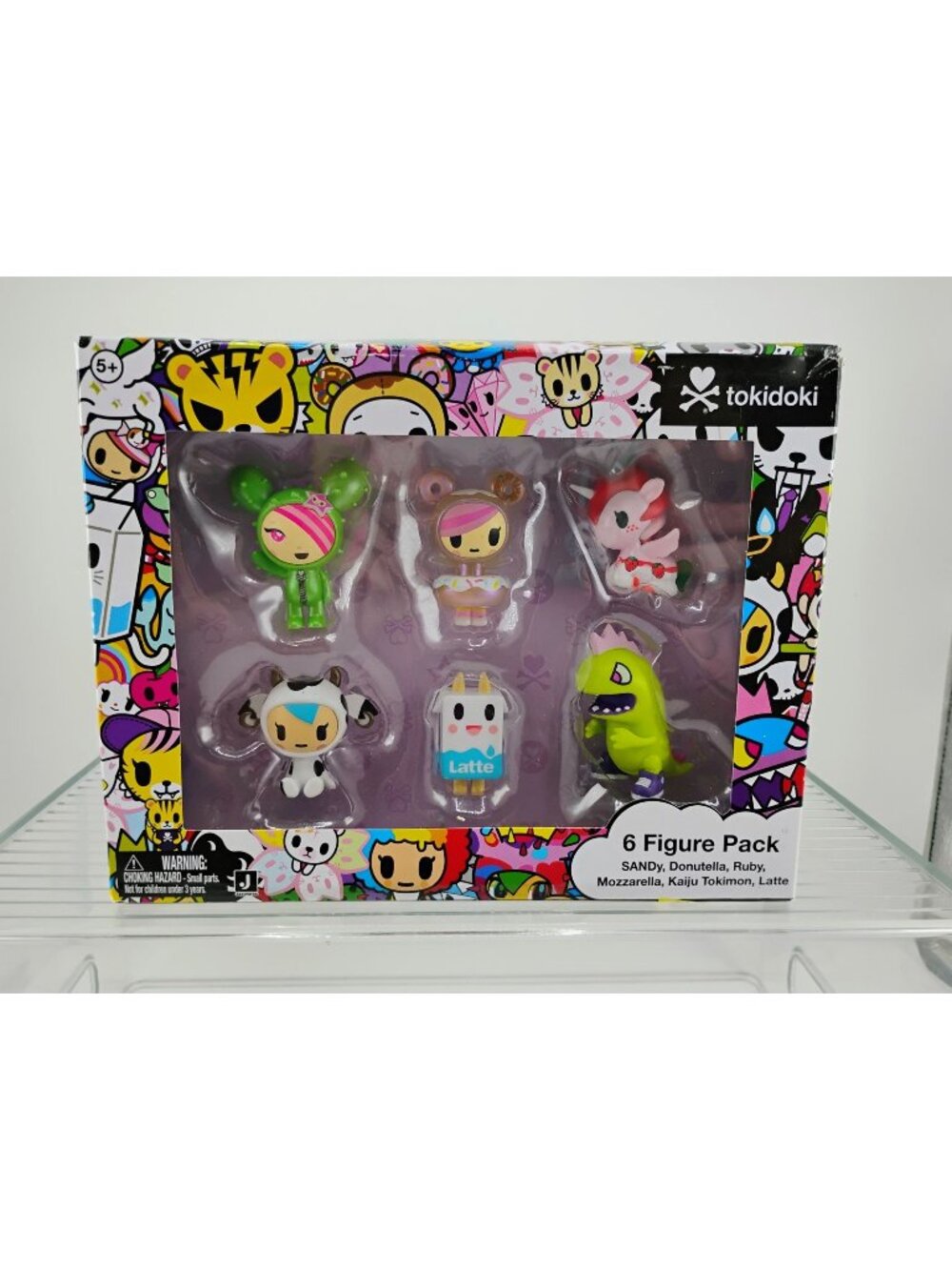 Tokidoki 6-Figure Pack Featuring SANDy Donutella Ruby & More
